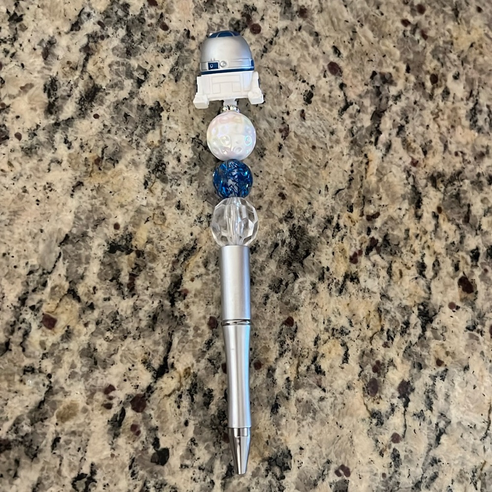 Star Wars R2-D2 Beaded Pen - Picture 2 of 2